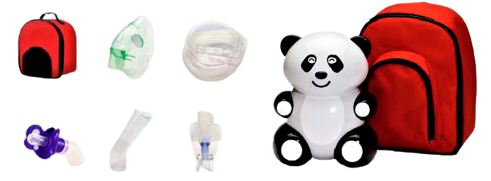 Compresor pediátrico con nebulizador Modelo Panda